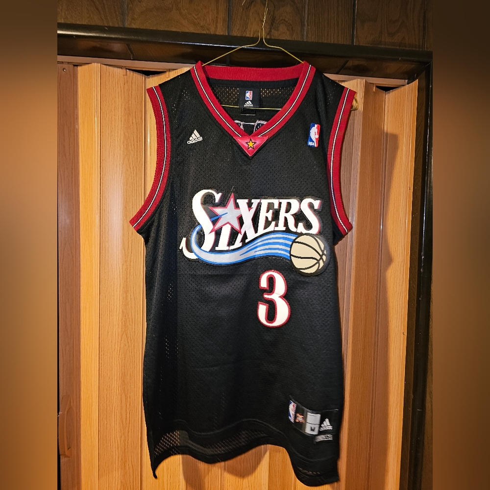 Allen Iverson # 3 Jersey Philadelphia 76ers Mens Medium